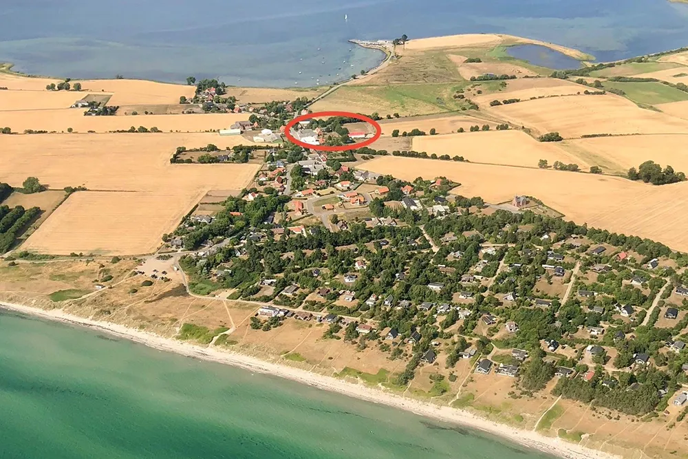 Luftaufnahme-Halbinsel